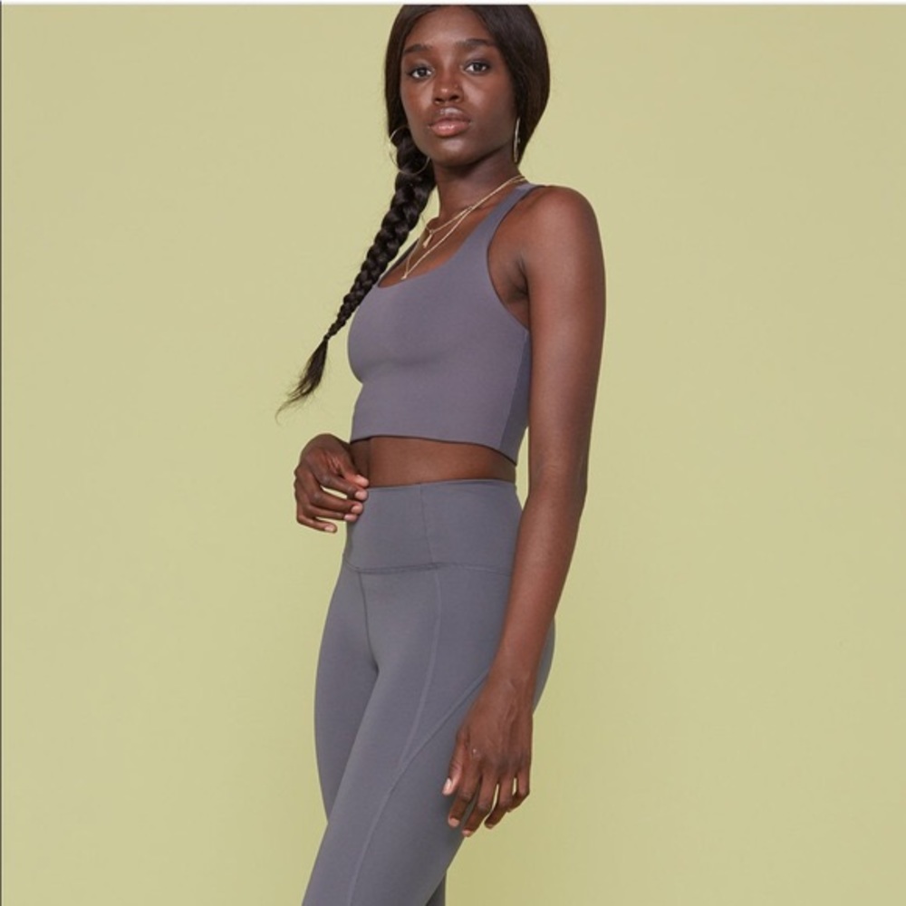 Girlfriend Collective LITE Hi-Rise Legging - Smoke